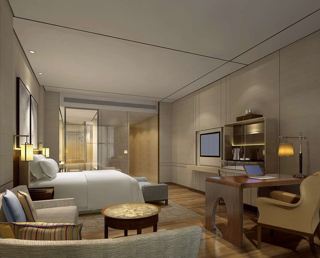Sheraton Grand Hangzhou Binjiang Hotel Номер фото